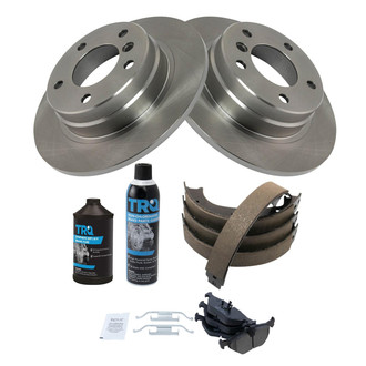 TRQ® - Performance Ceramic Rear Brake Kit
