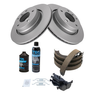 TRQ® - Performance Ceramic Rear Brake Kit