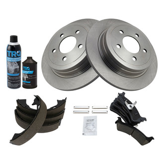 TRQ® - Performance Ceramic Rear Brake Kit