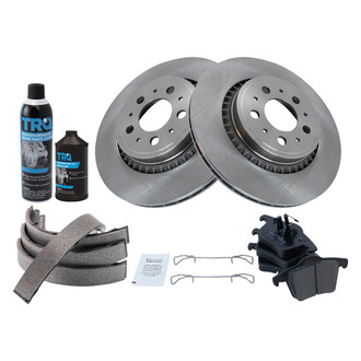 TRQ® - Performance Ceramic Rear Brake Kit