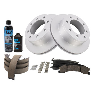 TRQ® - Performance Ceramic Rear Brake Kit