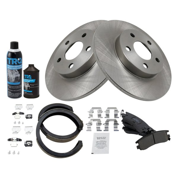 TRQ® - Performance Ceramic Rear Brake Kit