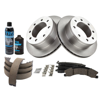 TRQ® - Performance Ceramic Rear Brake Kit