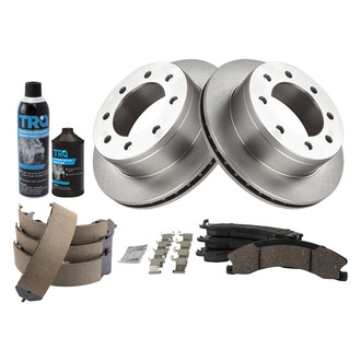 TRQ® - Performance Ceramic Rear Brake Kit