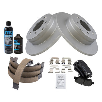 TRQ® - Performance Ceramic Rear Brake Kit