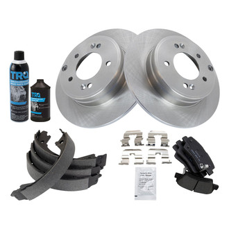 TRQ® - Performance Ceramic Rear Brake Kit