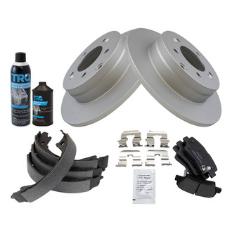 TRQ® - Performance Ceramic Rear Brake Kit