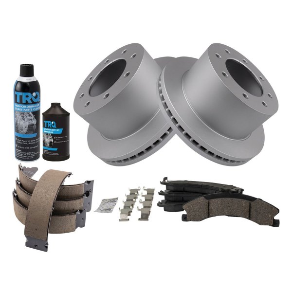 TRQ® - Performance Ceramic Rear Brake Kit