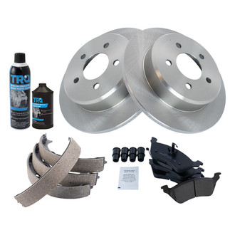 TRQ® - Performance Ceramic Rear Brake Kit