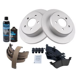 TRQ® - Performance Ceramic Rear Brake Kit