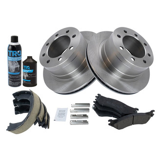 TRQ® - Performance Ceramic Rear Brake Kit