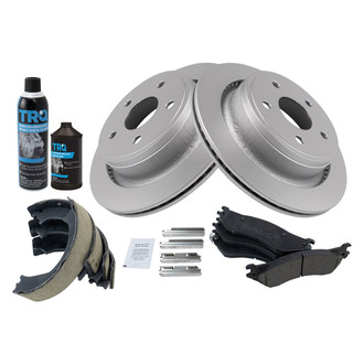 TRQ® - Performance Ceramic Rear Brake Kit