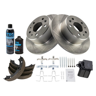 TRQ® - Performance Ceramic Rear Brake Kit