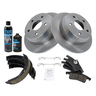 TRQ® - Performance Ceramic Rear Brake Kit