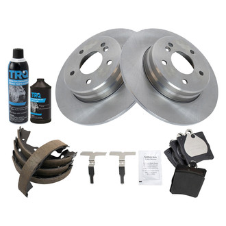 TRQ® - Performance Ceramic Rear Brake Kit