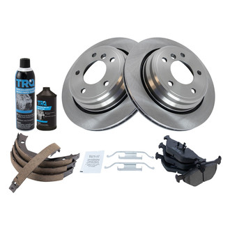TRQ® - Performance Ceramic Rear Brake Kit