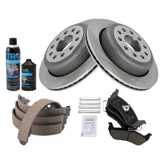 TRQ® - Performance Ceramic Rear Brake Kit