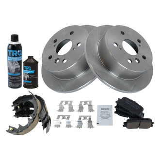 TRQ® - Performance Ceramic Rear Brake Kit