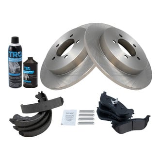 TRQ® - Performance Ceramic Rear Brake Kit