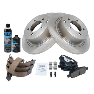 TRQ® - Performance Ceramic Rear Brake Kit