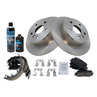 TRQ® - Performance Ceramic Rear Brake Kit