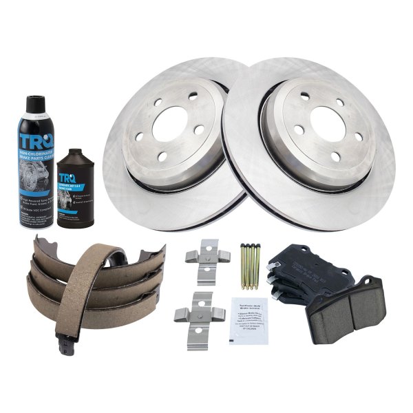 TRQ® - Performance Ceramic Rear Brake Kit