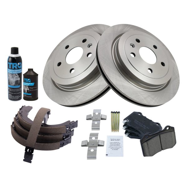 TRQ® - Performance Ceramic Rear Brake Kit