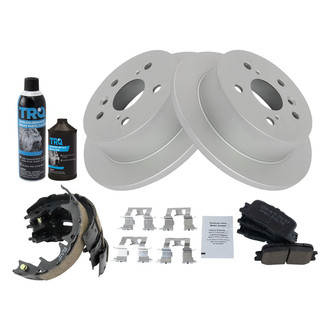 TRQ® - Performance Ceramic Rear Brake Kit