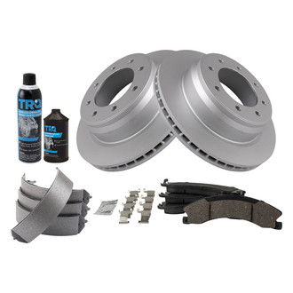 TRQ® - Performance Ceramic Rear Brake Kit