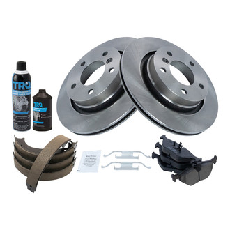 TRQ® - Performance Ceramic Rear Brake Kit
