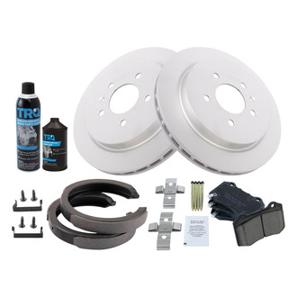 TRQ® - Performance Ceramic Rear Brake Kit