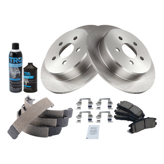 TRQ® - Performance Ceramic Rear Brake Kit