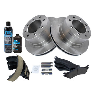 TRQ® - Performance Semi-Metallic Rear Brake Kit