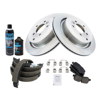 TRQ® - Performance Ceramic Rear Brake Kit