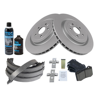 TRQ® - Performance Ceramic Rear Brake Kit