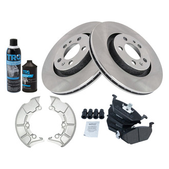 TRQ® - Performance Semi-Metallic Front Brake Kit