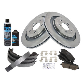 TRQ® - Performance Ceramic Rear Brake Kit