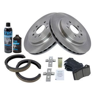 TRQ® - Performance Ceramic Rear Brake Kit