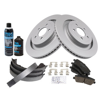 TRQ® - Performance Ceramic Rear Brake Kit