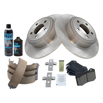 TRQ® - Performance Ceramic Rear Brake Kit