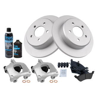 TRQ® - Performance Ceramic Rear Brake Kit