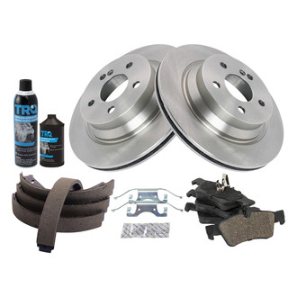 TRQ® - Performance Ceramic Rear Brake Kit