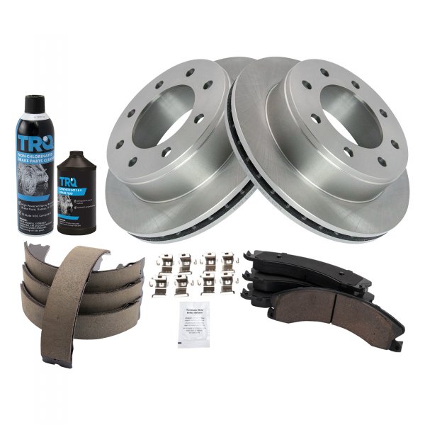 TRQ® - Performance Ceramic Rear Brake Kit