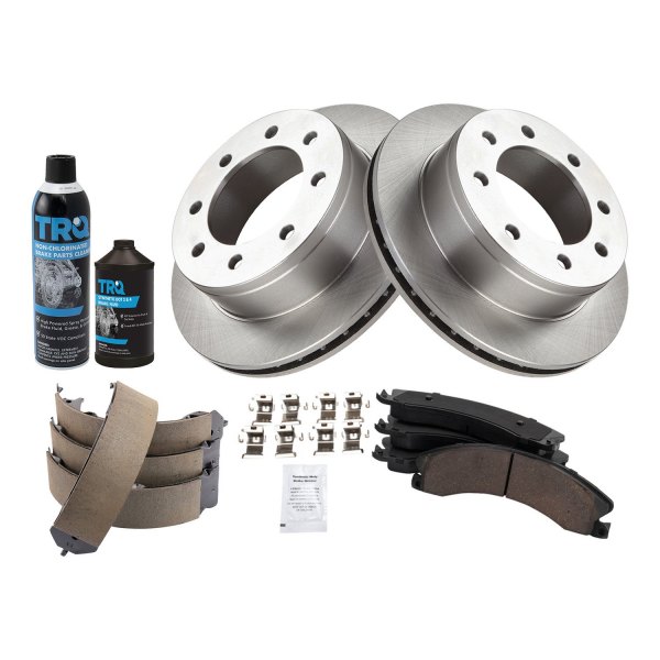 TRQ® - Performance Ceramic Rear Brake Kit