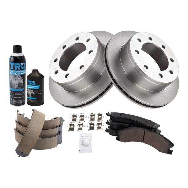 TRQ® - Performance Ceramic Rear Brake Kit