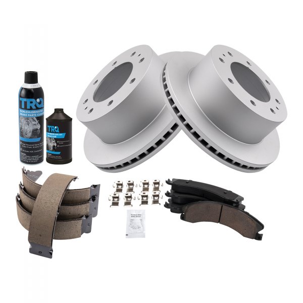 TRQ® - Performance Ceramic Rear Brake Kit