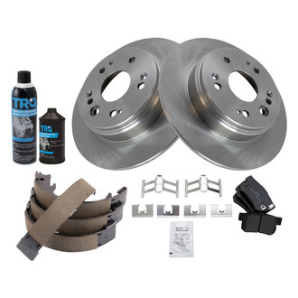 TRQ® - Performance Semi-Metallic Rear Brake Kit