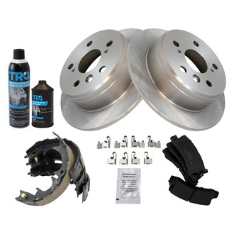 TRQ® - Performance Ceramic Rear Brake Kit