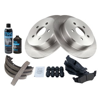 TRQ® - Performance Ceramic Rear Brake Kit