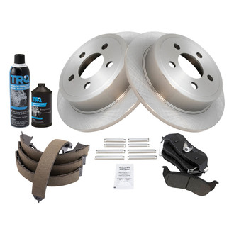 TRQ® - Performance Semi-Metallic Rear Brake Kit